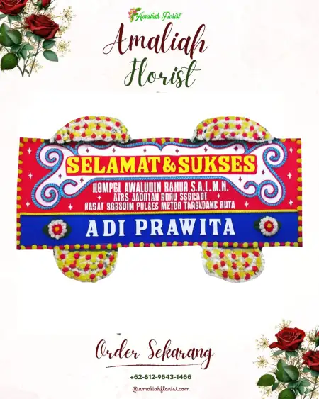 Papan Bunga Ucapan Selamat Sorkam